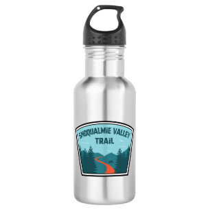 Snoqualmie Valley Trail Washington State Edelstahlflasche