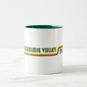 Snoqualmie Valley Trail Washington State Zweifarbige Tasse