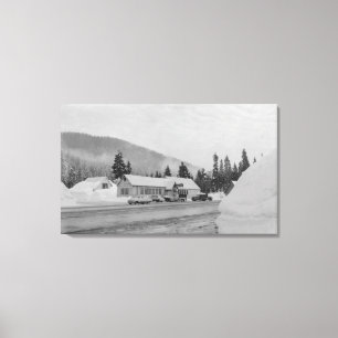 Snoqualmie, WA - Leinwanddruck