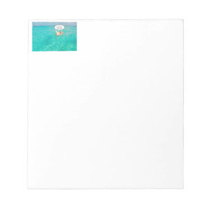Snorkel-Schwein Notizblock