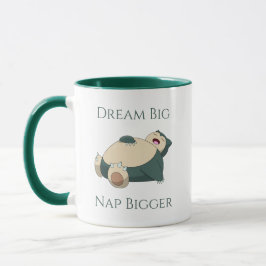 Snorlax Träum Großer Schlaf Noch Größerer Becher Tasse