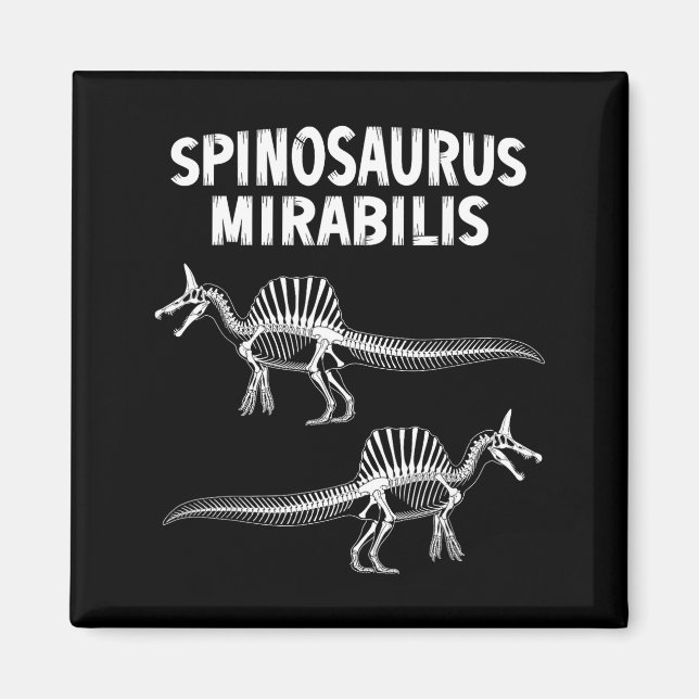 Snosaurus Mirabilis Neuer Dinosaurier-Fossil Magnet (Vorne)