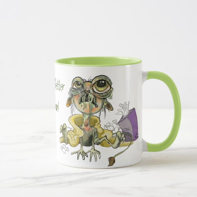 Snot Goblin Feel Better bald! Tasse (Rechts)