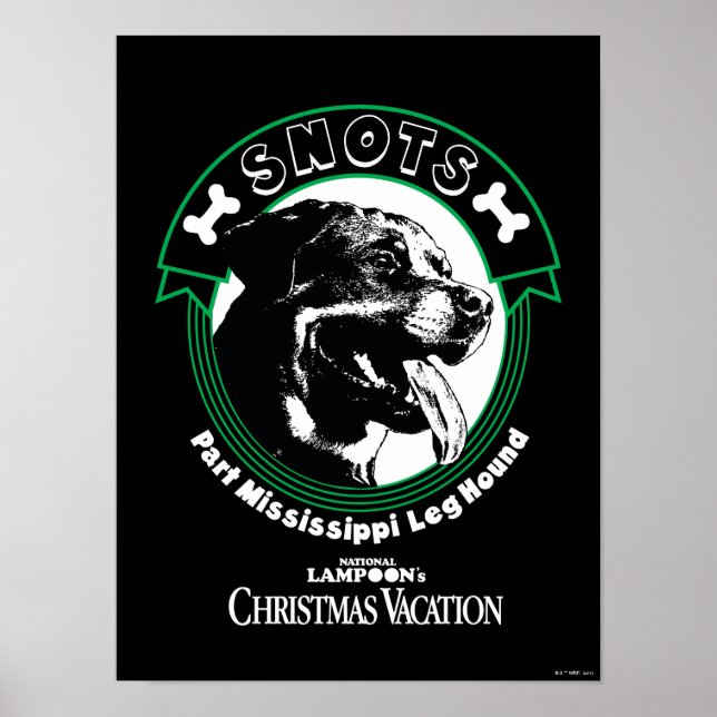 Snots Part Mississippi Leg Hound Poster (Vorne)