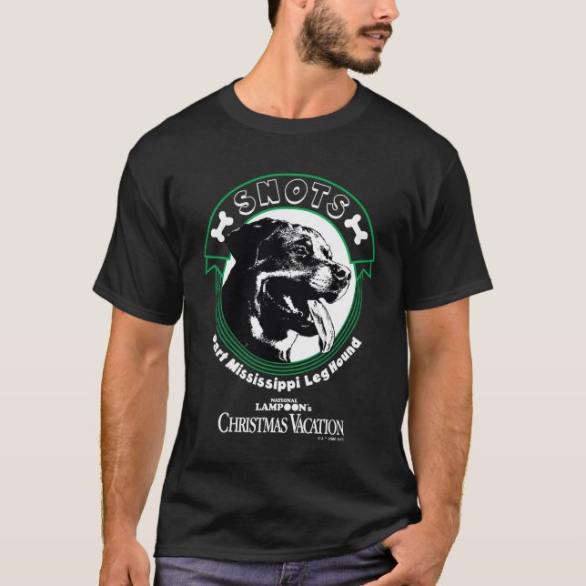 Snots Part Mississippi Leg Hound T-Shirt (Vorderseite)