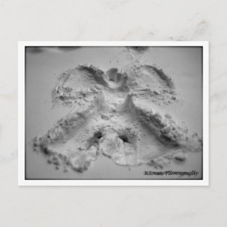 Snow Angel Postkarte