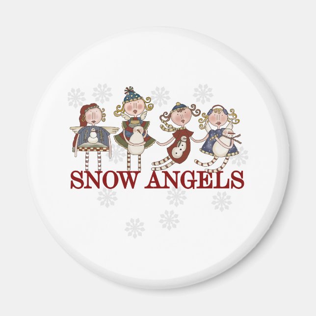 Snow Angels Magnet (Vorne)