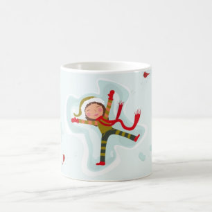 Snow Angels Wintertime Fun Tasse