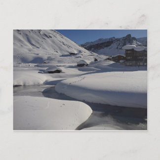 SNow auf SNow Postkarte
