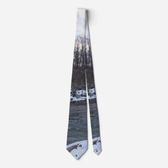 Snow Beauty James River Neck Tie Krawatte (Vorderseite)