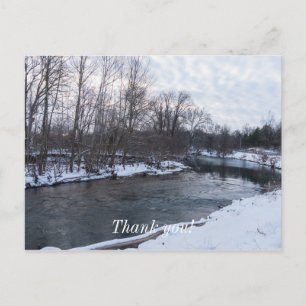 Snow Beauty James River Postkarte