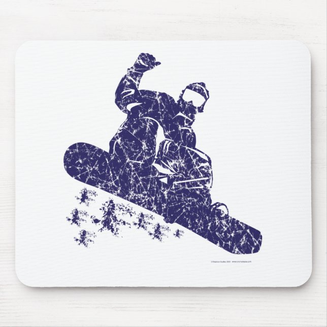 Snow-Boarder Mousepad (Vorne)
