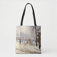 Snow, Boulevard de Clichy, Paris, Paul Signac
