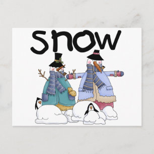 Snow Buddies Tshirts und Geschenke Postkarte
