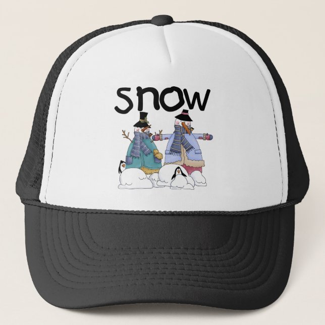 Snow Buddies Tshirts und Gifts Truckerkappe (Vorderseite)