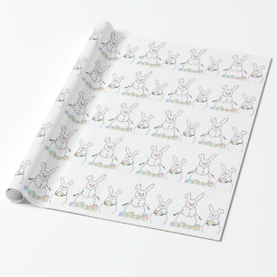 Snow Bunnies Geschenkpapier