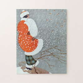 Snow Buntings - Will Hammell  Puzzle