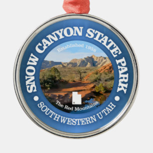 Snow Canyon SP Ornament Aus Metall
