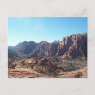 Snow Canyon Staat Park Postkarte