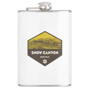 Snow Canyon Staat Park Utah Flachmann
