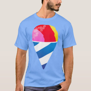 Snow Cone Sno Shaved Ice Dessert Süßigkeiten Eros  T-Shirt