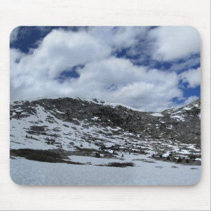 Snow Covered Donahue Pass - John Muir TraIl Mousepad