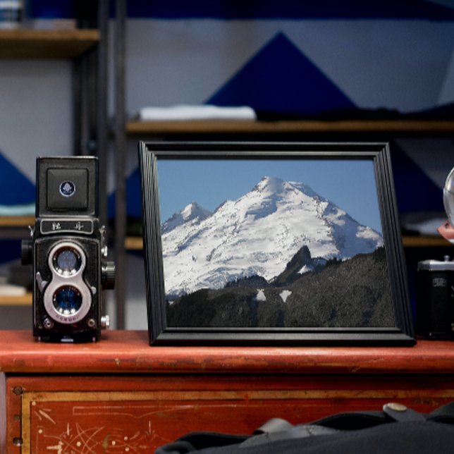 Snow Covered Mount Baker Fotodruck (In Situ Framed)
