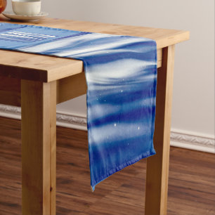 Snow Diamonds Table Runner Kurzer Tischläufer