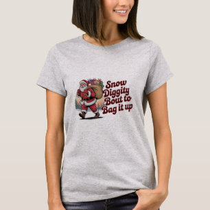 Snow Diggity steht kurz davor, es 90er Weihnachten T-Shirt