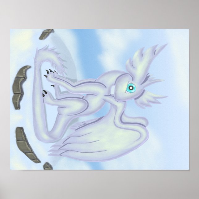 Snow Dragon Poster (Vorne)
