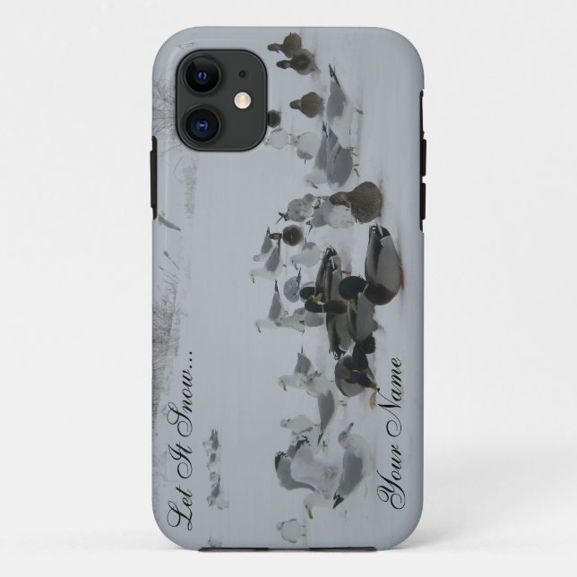 Snow Ducks-Winter Wonderland iPhone 5 Fall Case-Mate iPhone Hülle (Rückseite)
