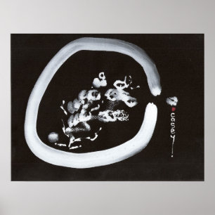 Snow Enso Art Print Poster