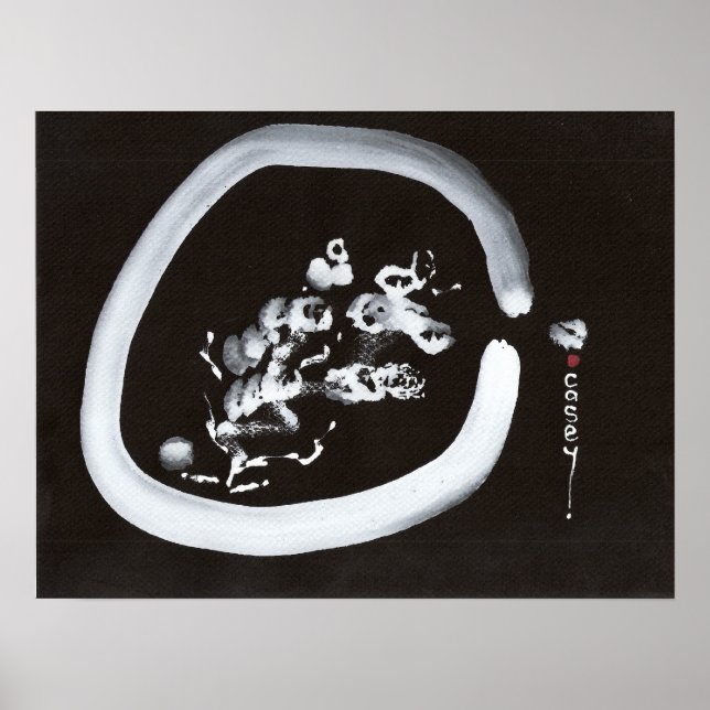 Snow Enso Art Print Poster (Vorne)