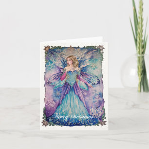 Snow fairy Christmas card Karte
