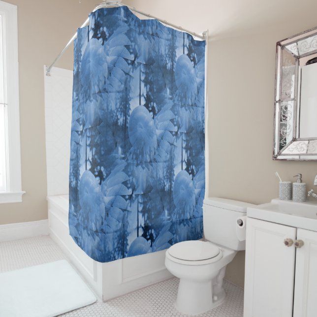 Snow flowers..... duschvorhang (Beispiel)