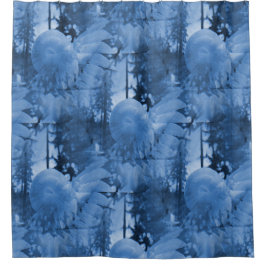 Snow flowers..... duschvorhang