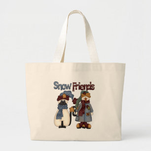 Snow Friends Tshirts und Geschenke Jumbo Stoffbeutel