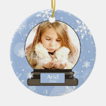 Snow Globe Custom Foto Beautiful