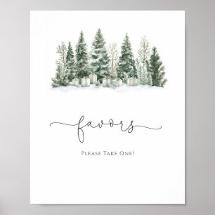 Snow in Liebe Brautparty Favoriten Poster