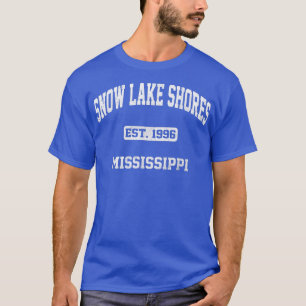 Snow Lake Shoes Mississippi MS Vintager Staat Athl T-Shirt