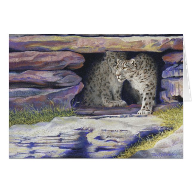 Snow Leopard (Vorderseite (Horizontal))
