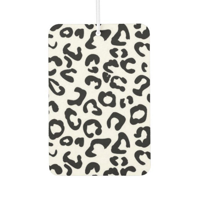 Snow Leopard Autolufterfrischer (Vorderseite)