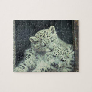 Snow Leopard Babies Puzzle
