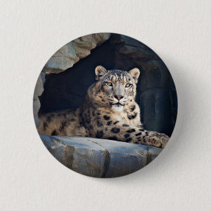Snow Leopard Button
