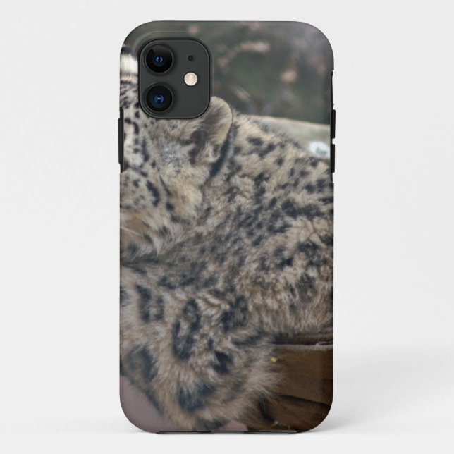 Snow Leopard Case-Mate iPhone Hülle (Rückseite)