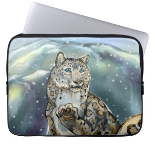 Snow Leopard Laptopschutzhülle