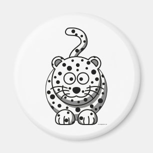 Snow Leopard Magnet