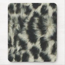 Snow Leopard Mouse Pad