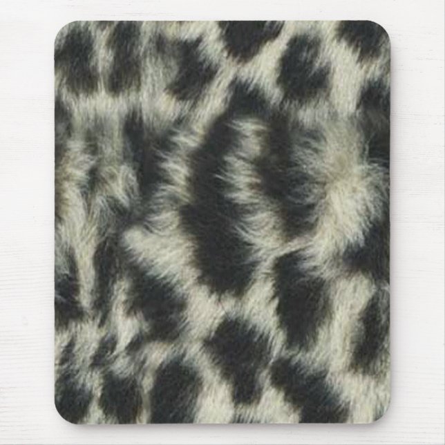 Snow Leopard Mouse Pad Mousepad (Vorne)