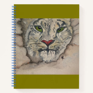 Snow Leopard Notizbuch
